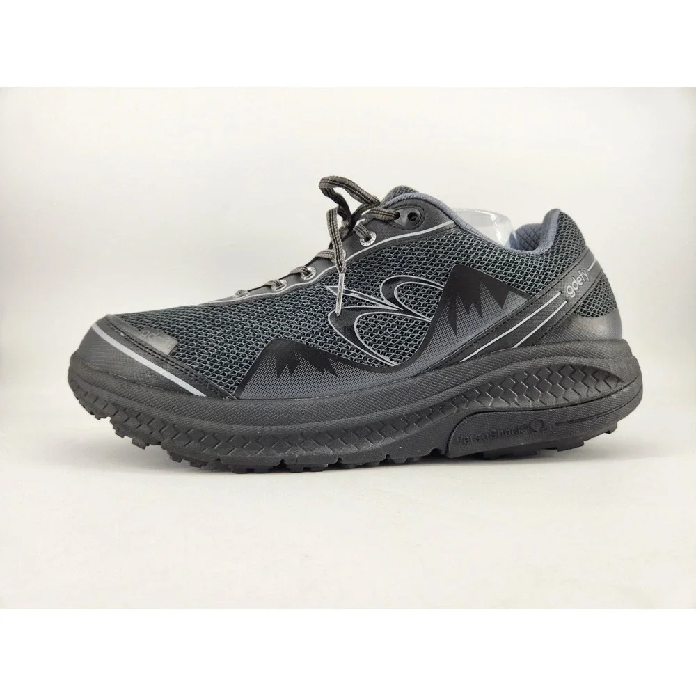 Gravity Defyer g-defy Mighty Walk Ion Walking Shoes Mens 13 Black Grey TB9024MBL